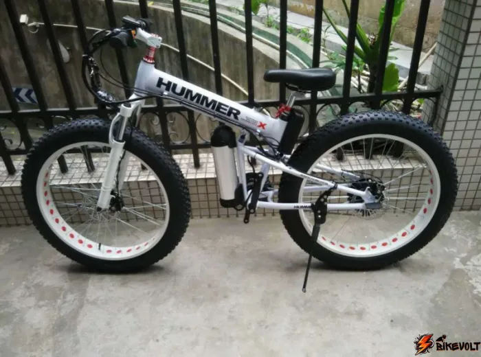electrovelosiped-fatbike-hummer-white-kupit-0 Электро Фэтбайк Hummer White купить - электровелосипед Fatbike Hummer Black — изображение 1