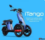 Электрический скутер Doohan iTango Classic 1000W Синий 1 Аккумулятор 48V20Ah