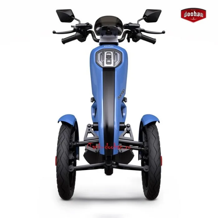 Электрический скутер Doohan iTango Classic 1000W Синий 1 Аккумулятор 48V20Ah — изображение 10