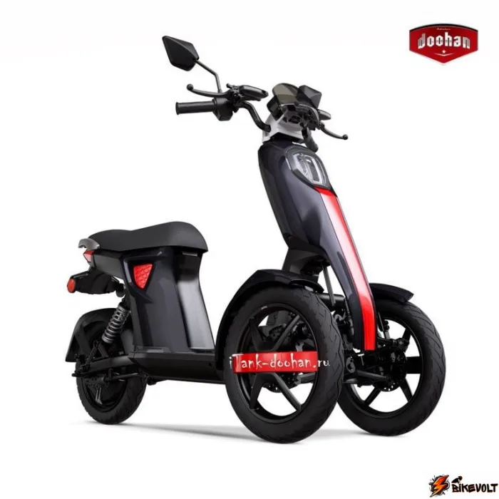 elektricheskij-skuter-itango-classic-1000w-chernyj-0 Электрический скутер Doohan iTango Classic 1000W Черный 1 Аккумулятор 48V20Ah — изображение 1