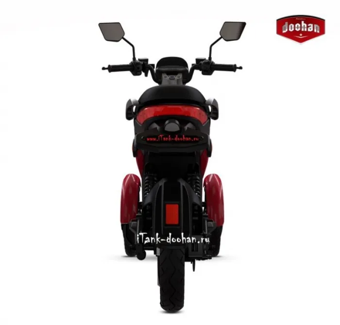 Электрический скутер Doohan iTango Classic 1000W Красный 1 Аккумулятор 48V20Ah — изображение 7
