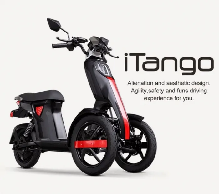 Электроскутер Doohan iTango HO-1200W Black 1 Аккумулятор 48V26Ah — изображение 3