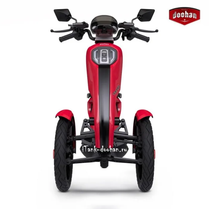 Электрический скутер Doohan iTango HO-1200W Красный 1 Аккумулятор 48V26Ah — изображение 4