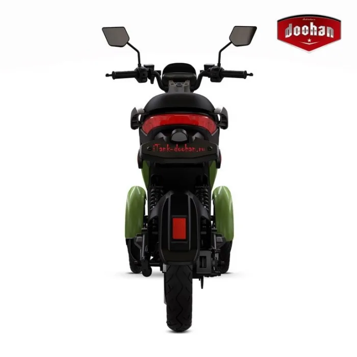Электрический скутер Трицикл Doohan iTango HO-1200W Зеленый 1 Аккумулятор 48V26Ah — изображение 6