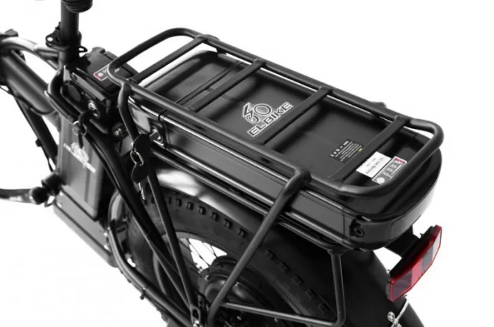 Электро фэтбайк ELBIKE TAIGA 1 TWIX 2000 Черный — изображение 4