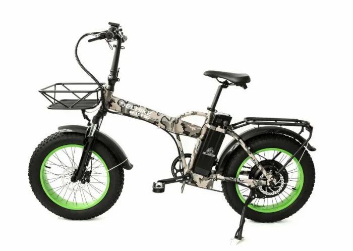 Электро фэтбайк Elbike TAIGA 2 ELITE cam 1500w48v16a камуфляж — изображение 3