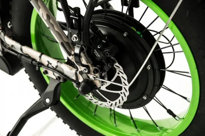 Электро фэтбайк Elbike Taiga 3 Twix 2000 48V26Ah Camouflage Камуфляж — изображение 8