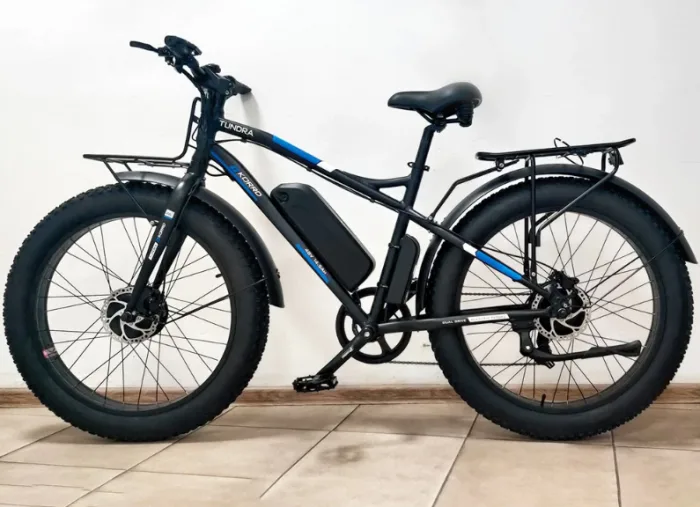 Электро фэтбайк KORRD TUNDRA Черно-синий — изображение 4