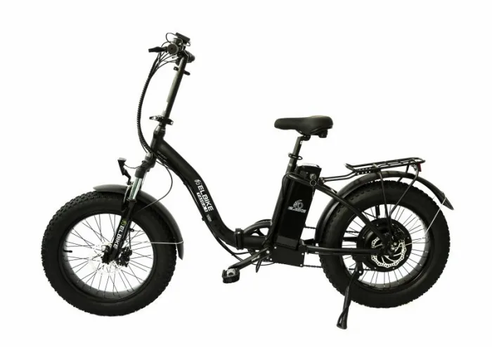 Электробайк складной Elbike Taiga 1 Vip с багажником и гидроизоляцией — изображение 2