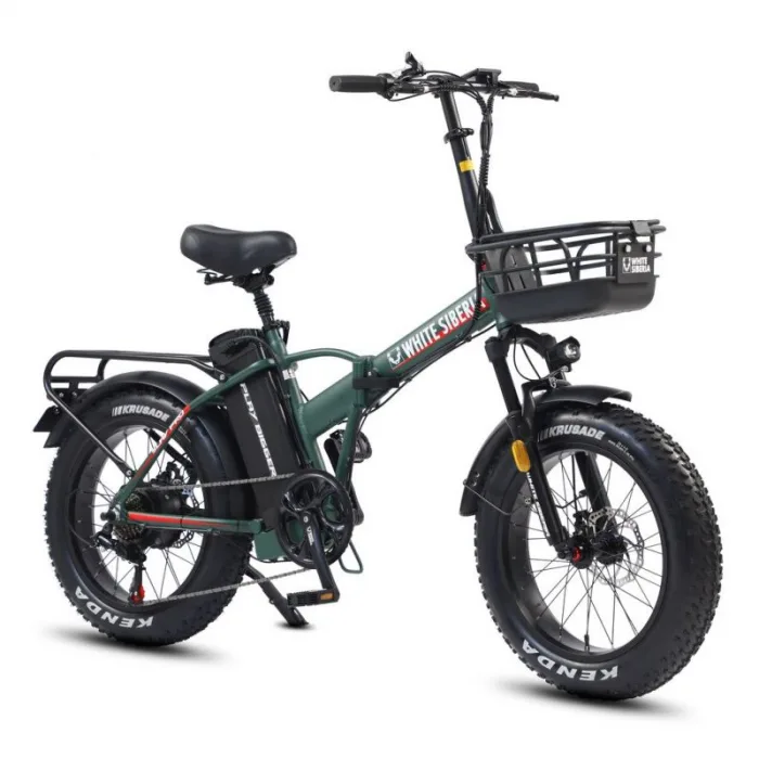 Электро фэтбайк WHITE SIBERIA SLAV PRO 1000W — изображение 3