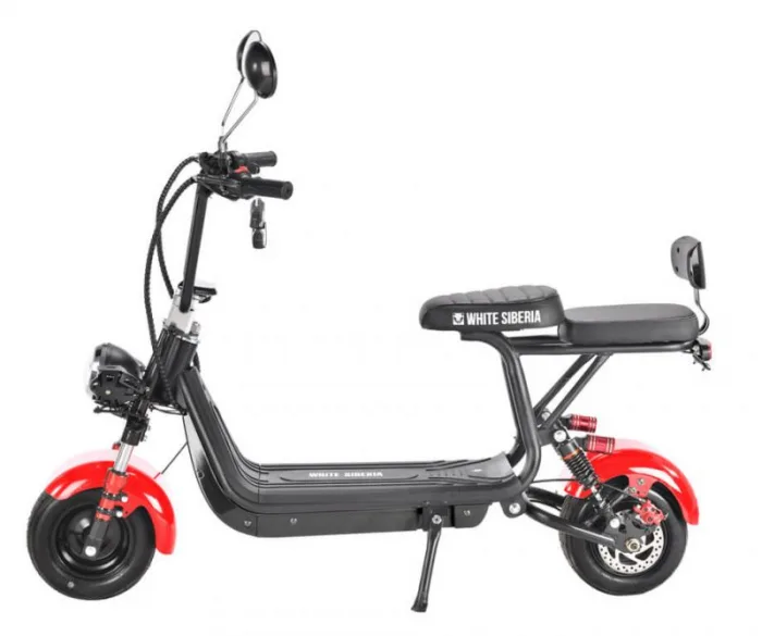 Электробайк WHITE SIBERIA MINI R 1200W — изображение 3
