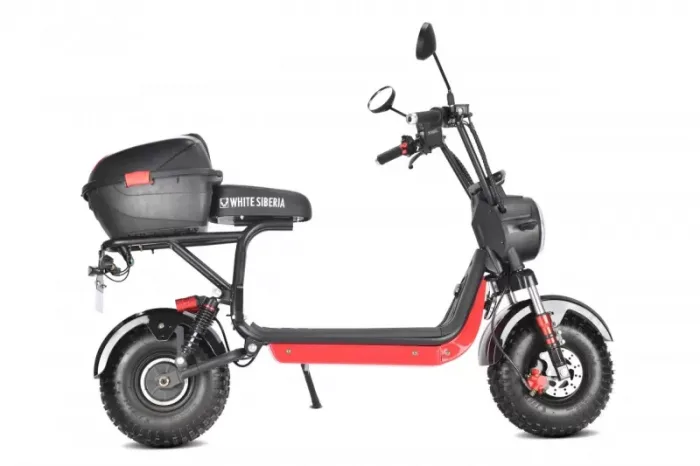 Электробайк WHITE SIBERIA MINI R  2.0 1200W — изображение 11
