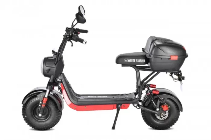 Электробайк WHITE SIBERIA MINI R  2.0 1200W — изображение 3
