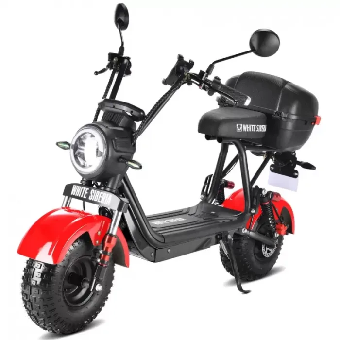 Электробайк WHITE SIBERIA MINI R  2.0 1200W — изображение 5