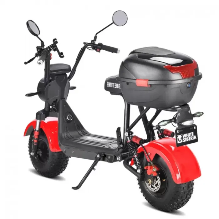 Электробайк WHITE SIBERIA MINI R  2.0 1200W — изображение 7