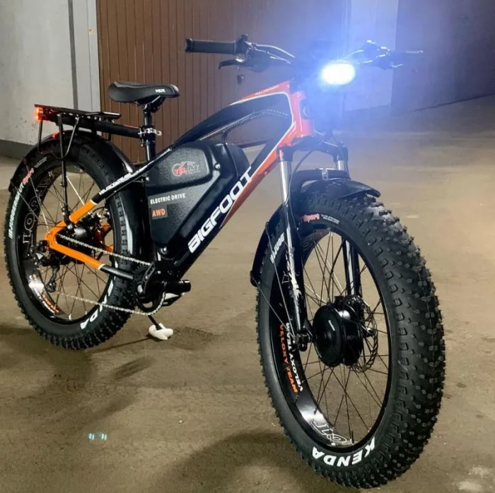 Электрофэтбайк полноприводный BIGFOOT AWD<br>        Электрофэтбайк BIGFOOT AWDЭлектрофэтбайк BIGFOOT AWD — изображение 7