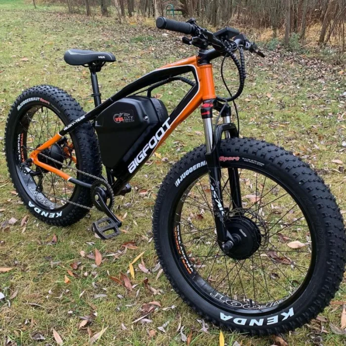 Электрофэтбайк полноприводный BIGFOOT AWD<br>        Электрофэтбайк BIGFOOT AWDЭлектрофэтбайк BIGFOOT AWD — изображение 9