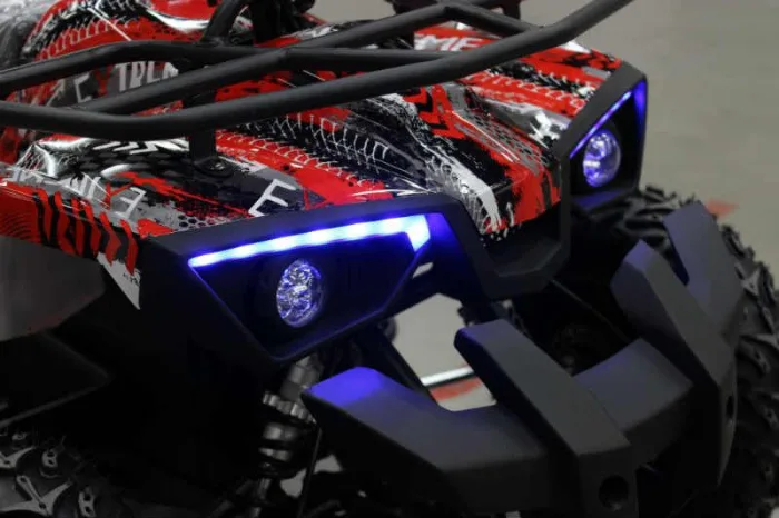 Электроквадроцикл детский Mytoy 500D 500W 48V20Ah Красный камуфляж — изображение 4