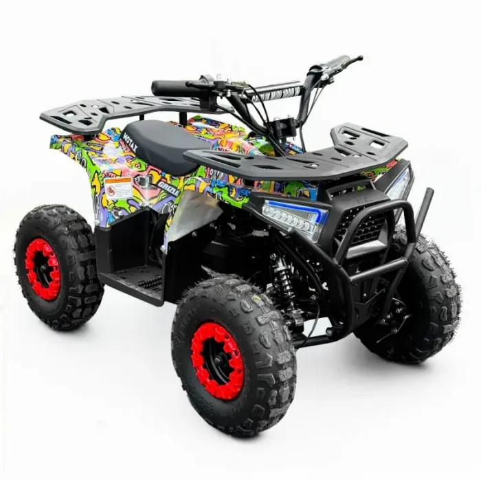 Электроквадроцикл детский MOTAX GRIZLIK MIDI E1000 BW — изображение 5