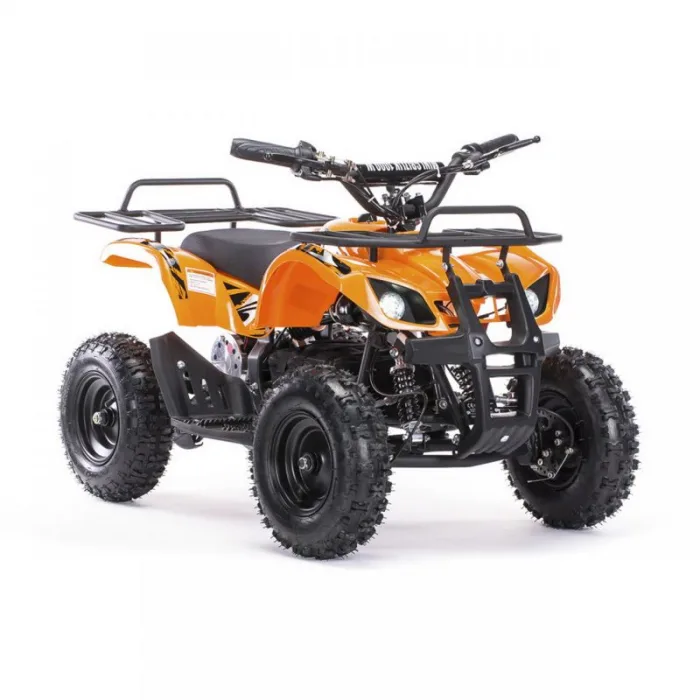 Электроквадроцикл MOTAX Mini Grizlik X-16 800W Черно-оранжевый — изображение 2