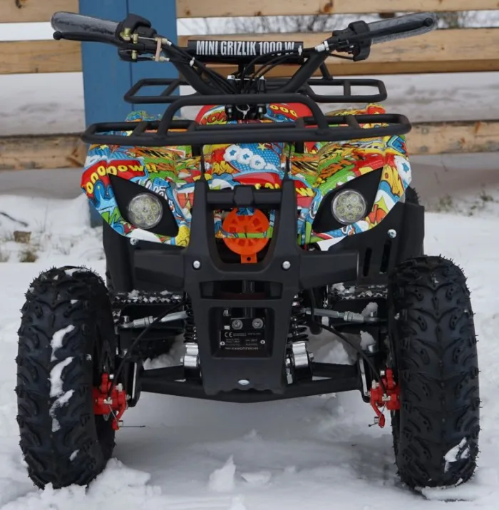 Электроквадроцикл MOTAX Mini Grizlik X-16 Big Wheel 1000W — изображение 9