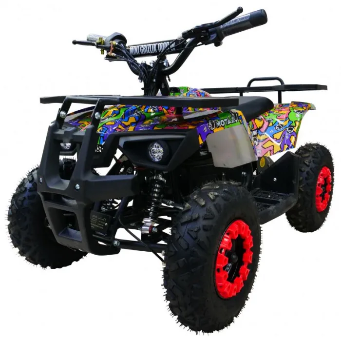 Электроквадроцикл детский MOTAX Mini Grizlik X-16 E1000 Big Wheel — изображение 5