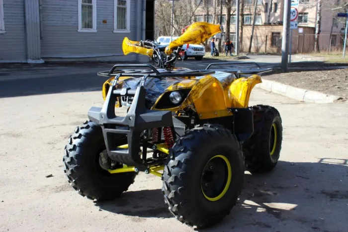 Электроквадроцикл Mytoy T-200 800W Осенний камуфляж — изображение 6