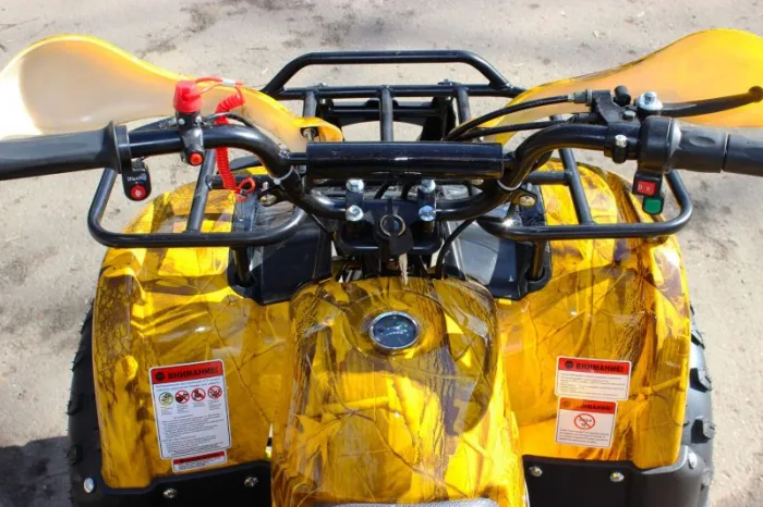 Электроквадроцикл Mytoy T-200 800W Осенний камуфляж — изображение 7