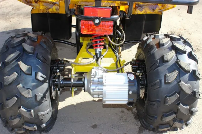 Электроквадроцикл Mytoy T-200 800W Осенний камуфляж — изображение 8