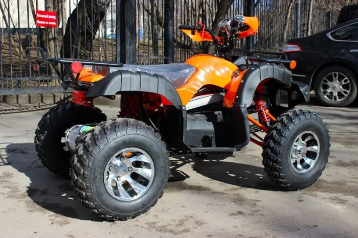 Электроквадроцикл Mytoy T-2200 Оранжевый — изображение 3