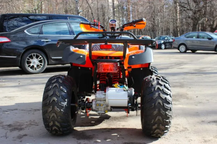 Электроквадроцикл Mytoy T-2200 Оранжевый — изображение 4