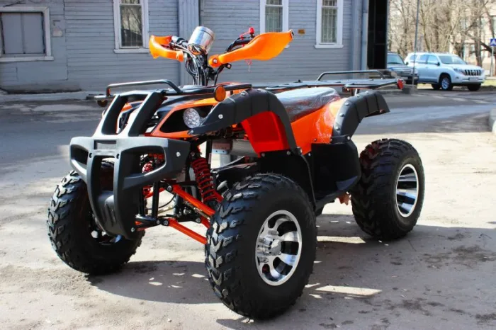 Электроквадроцикл Mytoy T-2200 Оранжевый — изображение 5