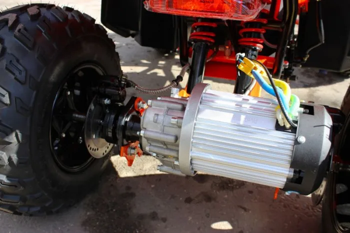 Электроквадроцикл Mytoy T-2200 Оранжевый — изображение 8