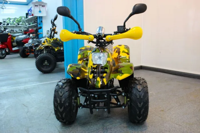 Электроквадроцикл Mytoy T-600 800W Желтый камуфляж — изображение 11