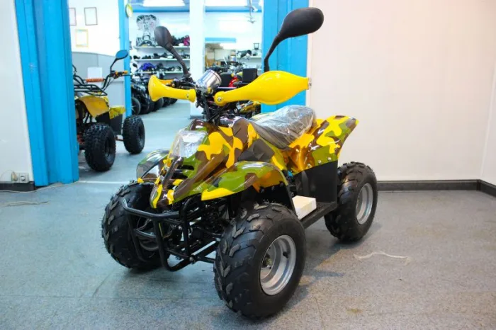 Электроквадроцикл Mytoy T-600 800W Желтый камуфляж — изображение 12