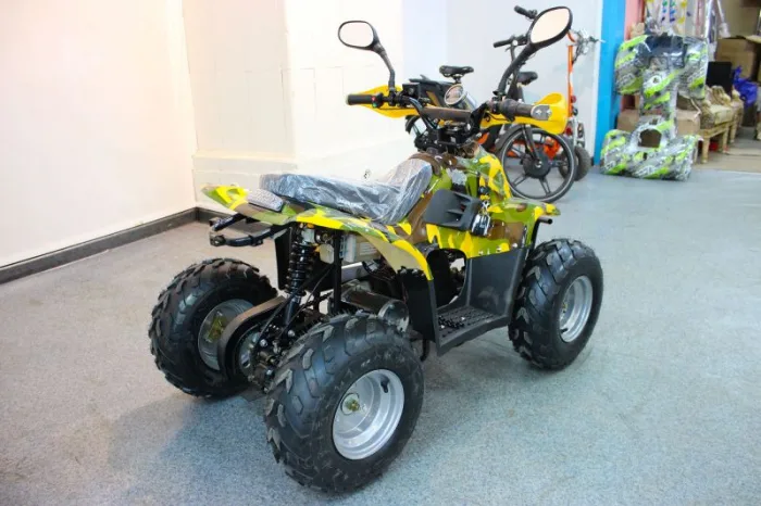 Электроквадроцикл Mytoy T-600 800W Желтый камуфляж — изображение 9