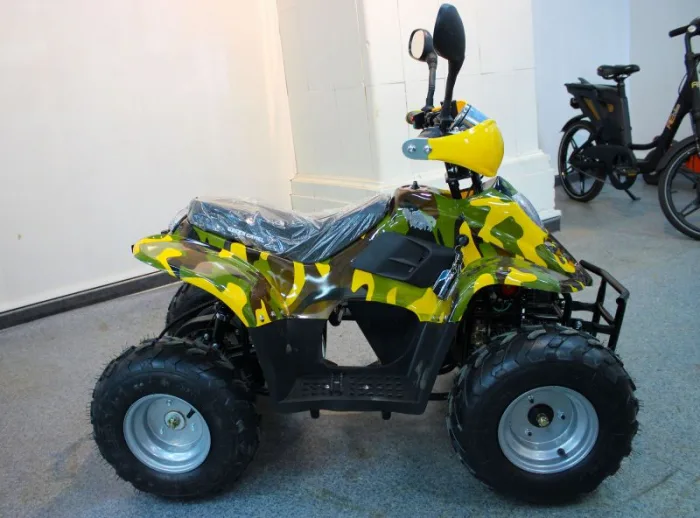 Электроквадроцикл Mytoy T-600 800W Желтый камуфляж — изображение 10