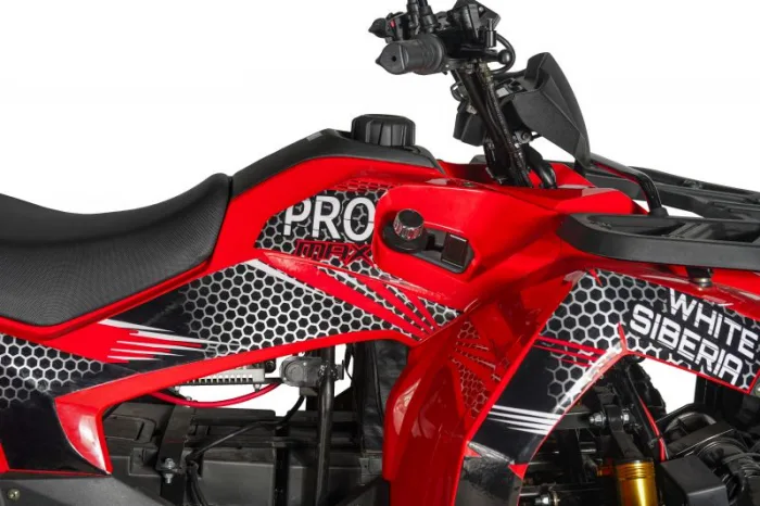 Электроквадроцикл WHITE SIBERIA SNEG Pro MAX 6000W LUX + Кофр + Чехол — изображение 11