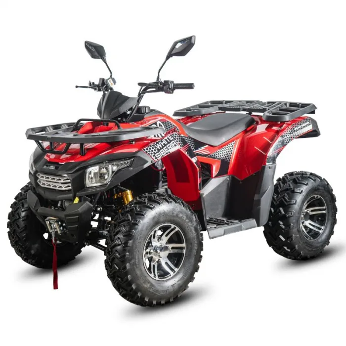 Электроквадроцикл WHITE SIBERIA SNEG Pro MAX 6000W LUX + Кофр + Чехол — изображение 5