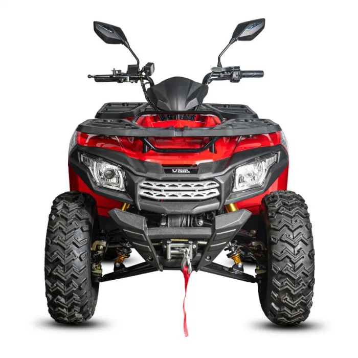 Электроквадроцикл WHITE SIBERIA SNEG Pro MAX 6000W LUX + Кофр + Чехол — изображение 9