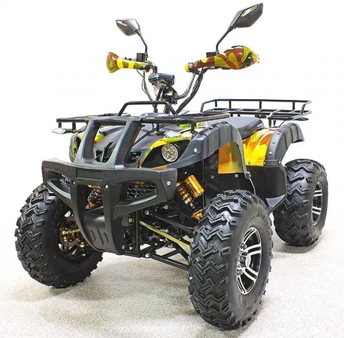 Электроквадроциклы GreenCamel Сахара AWD 4x4 (60V 2x2kW R10 alum Дифференциал) — изображение 8