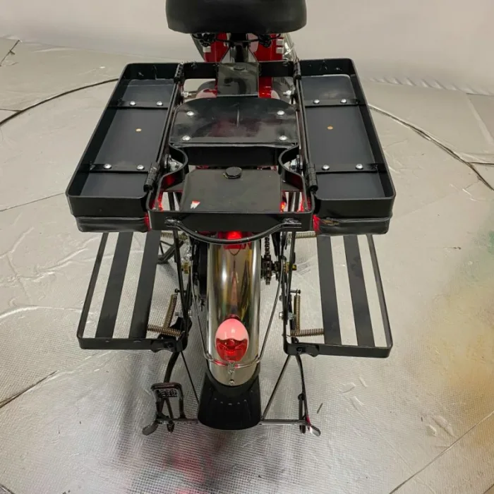 Электромопед GreenCamel Тайфун 17 (48V 12Ah 350W) черный — изображение 12