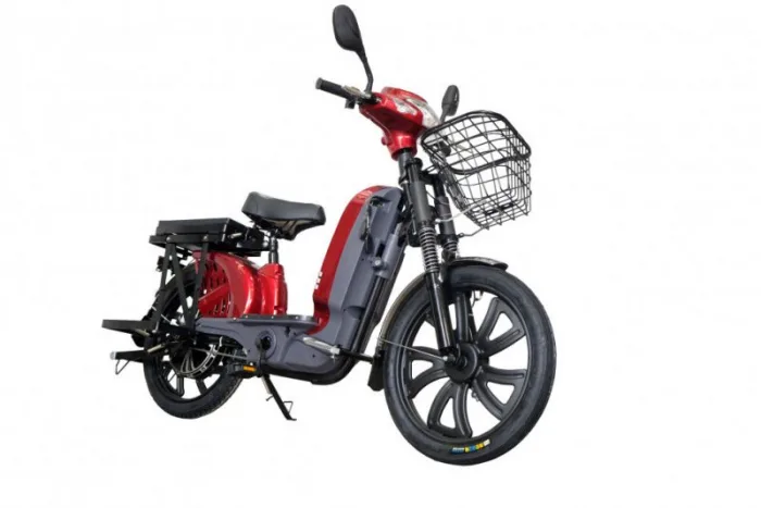 Электромопед GreenCamel Тайфун 17 (48V 12Ah 350W) черный — изображение 3