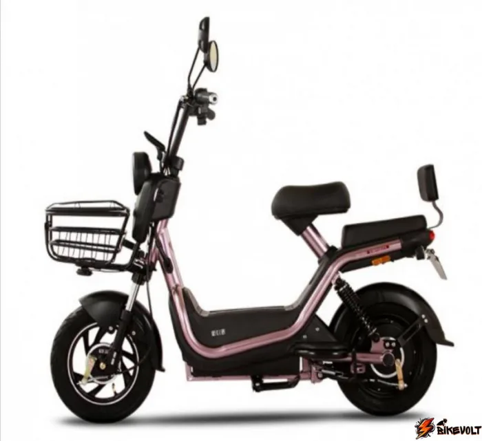 elektromoped-greencamel-tajfun-460-0 Электромопед GreenCamel Тайфун 460 (60V 20Ah 400W) Розовый металлик — изображение 1
