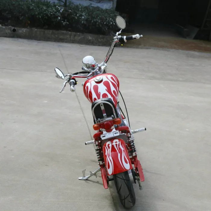 Электромотоцикл детский GreenCamel Чоппер C100 (60V 1000W R12) — изображение 7