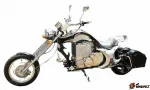 Электромотоцикл GreenCamel Чоппер C200 (72V 3000W R15)
