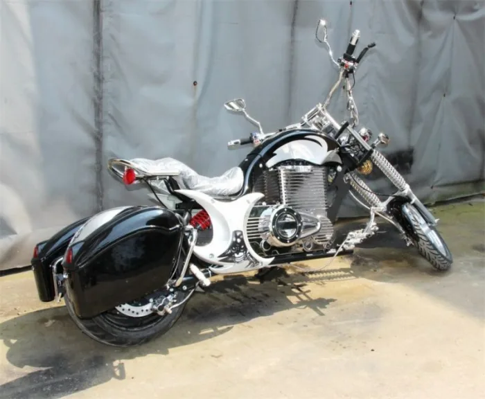 Электромотоцикл GreenCamel Чоппер C200 (72V 3000W R15) — изображение 8