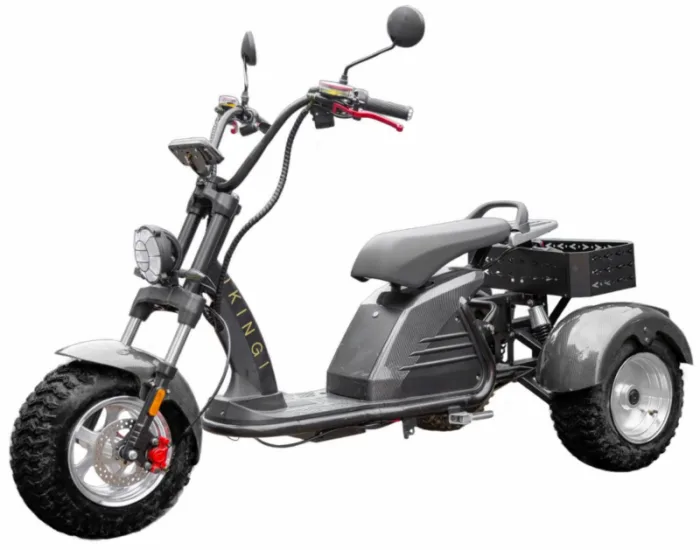 Электромотоцикл трехколесный IKINGI M6 Pro Trike 6000W 2WD — изображение 2