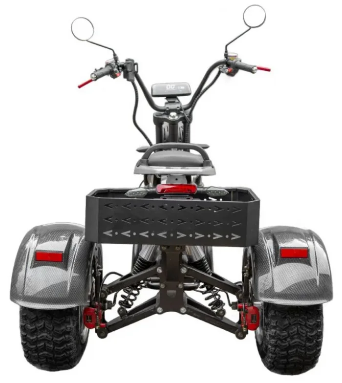 Электромотоцикл трехколесный IKINGI M6 Pro Trike 6000W 2WD — изображение 6