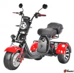 Электромотоцикл трехколесный WHITE SIBERIA PRO+ TRIKE 3000W